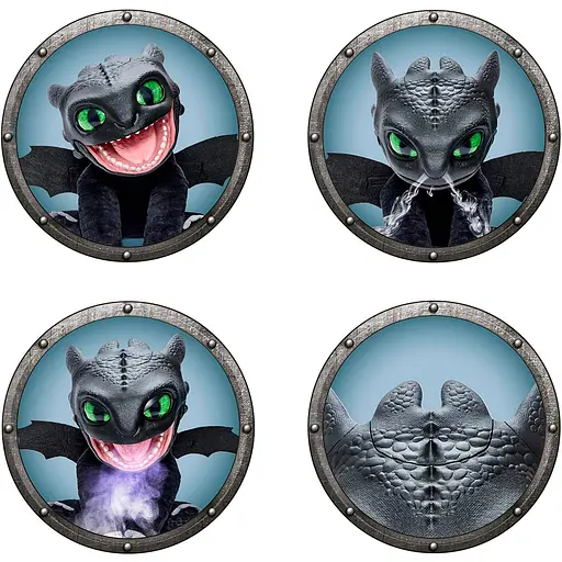 Інтерактивна м'яка іграшка Real Fx Puppetronic Беззубик (HTTYD-1001-01)  by  - фото 6