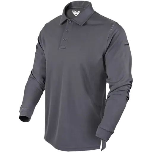 Теніска поло Condor-Clothing Long Sleeve Performance Tactical Polo XXXL Graphite