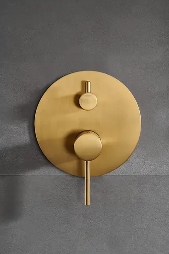 Душова система прихованого монтажу Imex Monza PVD матове золото GPM039/OC, Золотий - фото 4