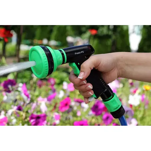 Пістолет для поливання пластиковий Presto-PS насадка на шланг (4443) - фото 4