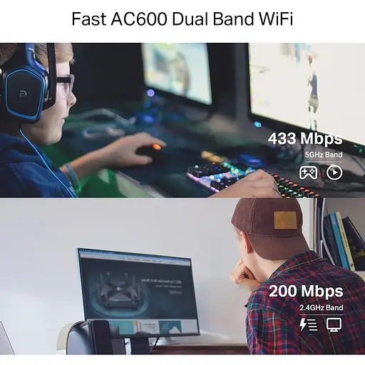 Адаптер WiFi TP-Link TP-Link Archer T2E AC600, PCI-Express x1 - фото 5
