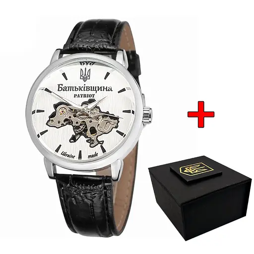 Наручний годинник чоловічий 022SISI Mechanic Батьківщина Silver-Silver Awarder acs0031838 - фото 1