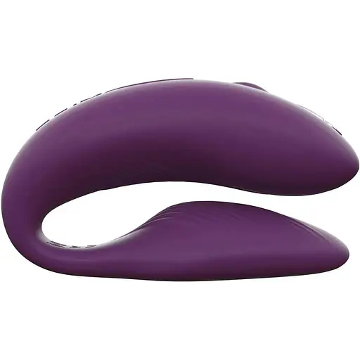 Смарт-вибратор для пар We-Vibe Chorus Purple сенсорное управление вибрациями сжатием пульта - фото 3