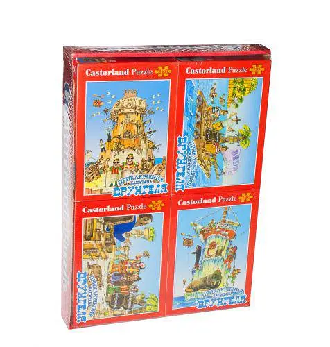 Пазли Castorland Капітан Врунгель, комплект із 4 пазлів, A-12022-BU3 - фото 3