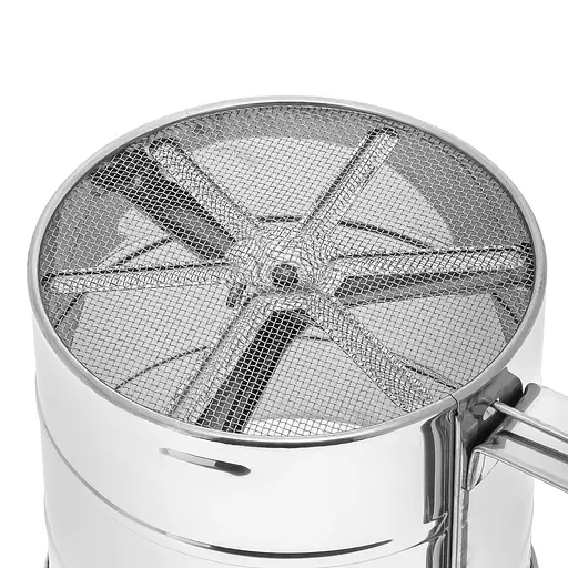 Кружка-сито для просеивания муки малая Ø 10.5 см 250 мл, A-plus Светло-серый 85099 - фото 10