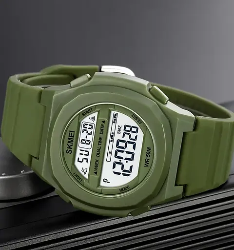 Часы мужские спортивные Skmei 1821 (Зеленые) - фото 5