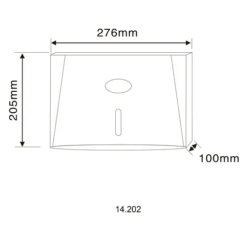 Диспенсер паперових рушників HOTEC 14.202 ABS - фото 4