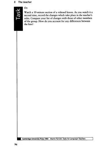 Tasks for Language Teachers. A Resource Book for Training and Development - фото 10