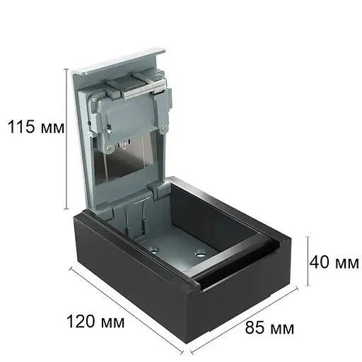 Мини-сейф для ключей Badoo Security T10 с кодовым замком и антивандальным металлическим корпусом - фото 6