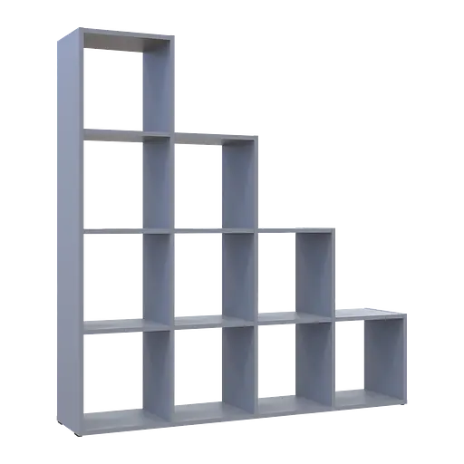 Стеллаж Doros Степь 4х4 Серый открытый 136.2х28.8х140.7 (41516179) - фото 6
