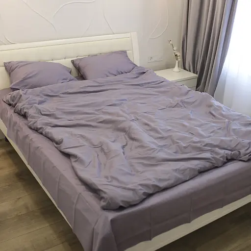 Комплект постельного белья 100% хлопок лавандовый Lavanda - двухспальный - фото 1