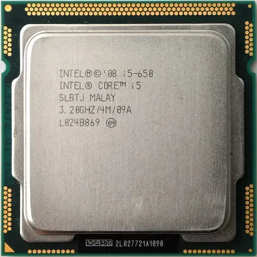 Процессор Intel Core i5-650 3.2-3.46 GHz, LGA1156 73W Б/У