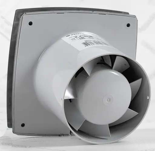 Декоративный вентилятор Vents 125 ЛД черный матовый - фото 3