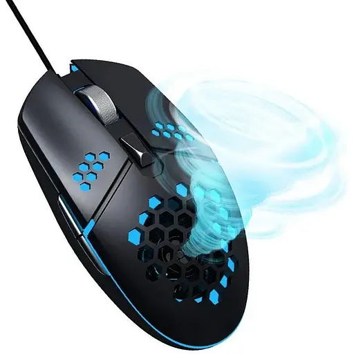 Комп'ютерна миша Zerodate G25 Чорний - фото 1