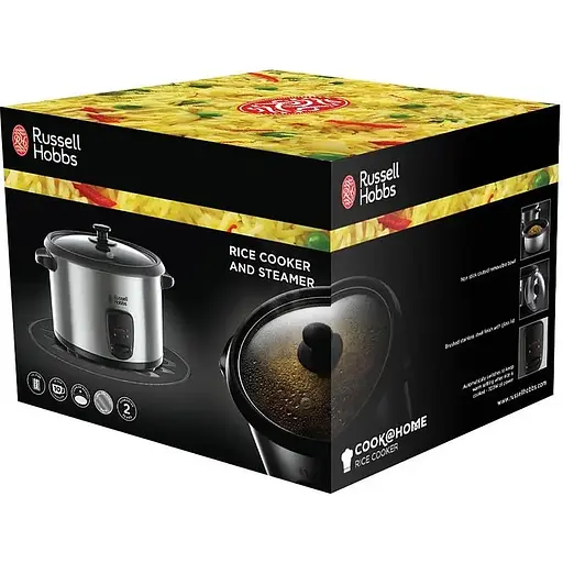 Рисоварка Russell Hobbs Cook&Home чорний 1.8 л (19750-56) - фото 6