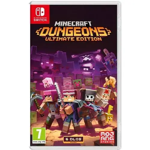 Гра Minecraft Dungeons Ultimate Edition (російська версія) (Nintendo Switch)