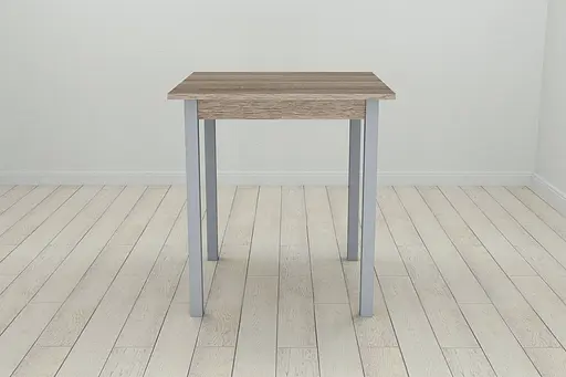Стіл кухонний Ferrum-decor Дієго 75x70x70 Сірий ДСП Сонома Трюфель 16мм (FRD-106298) - фото 2