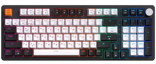 Клавіатура GamePro MK170B Outemu Red Hot-Swap RGB USB Black (MK170B) - фото 1