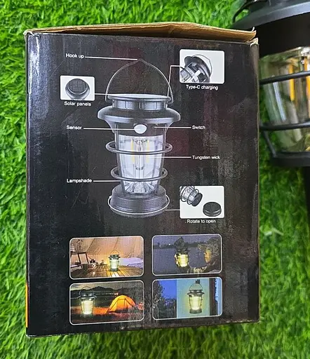 Вуличний садовий сонячний світильник лампа Solar Sensor Light Hop-8818F 1 шт. на сонячній батареї - фото 7