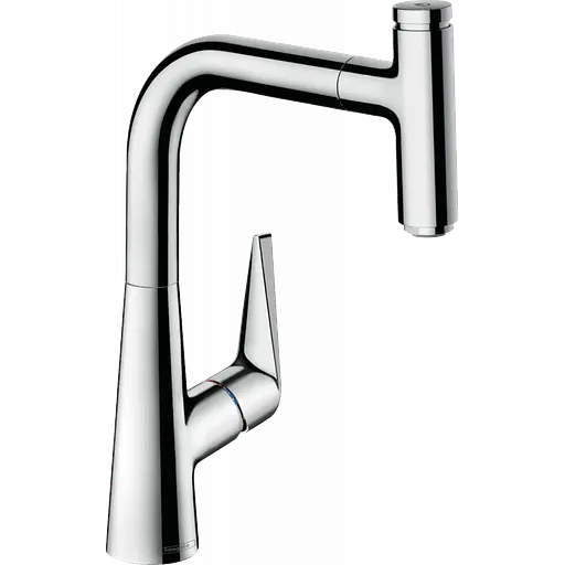 Змішувач Hansgrohe Talis Select M51 220 1Jet для кухні з витяжним виливом 72822000 Хром - фото 1