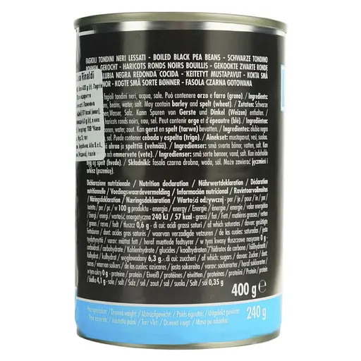 Квасоля чорна Casa Rinaldi Тондіні 400 г - фото 3
