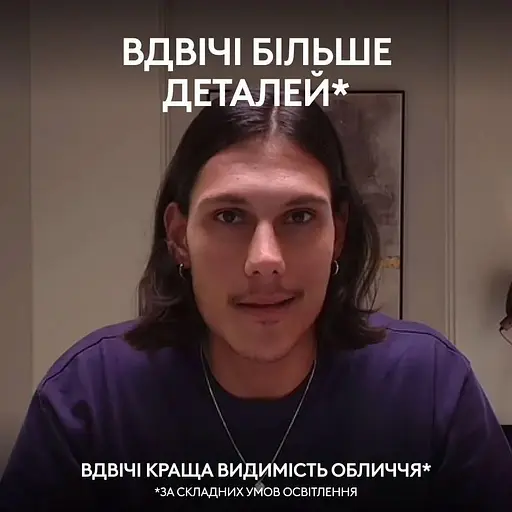 LOGITECH MX Brio WEBCAM - GRAPHITE - 2.4GHZ - EMEA28-935 - B2C - фото 9