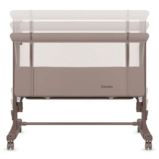 Приставная кроватка Lionelo Aurora 3 в 1 Beige Taupe (LO-AURORA BEIGE TAUPE) - фото 16