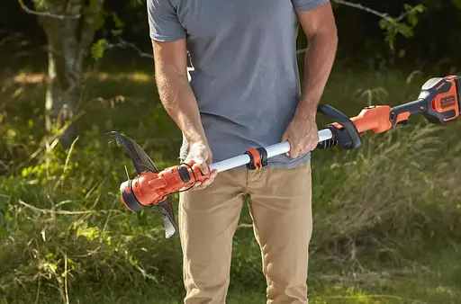 Аккумуляторный триммер Black&Decker с АКБ и ЗУ BCSTA536L1 - фото 9