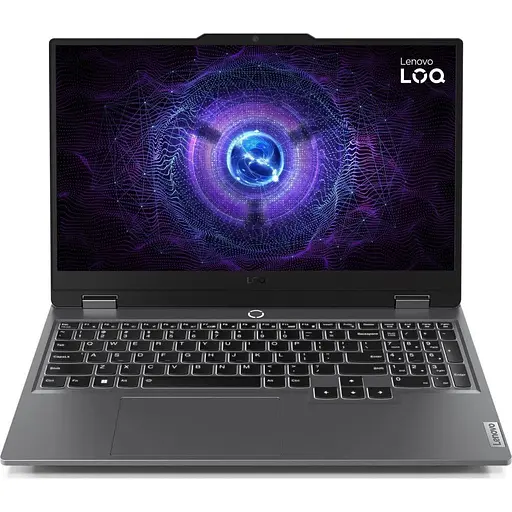 Ноутбук Lenovo LOQ 15IAX9, 15.6 inch 1920 x 1080, Intel I5-12450HX 8 C/12 T, 3.1 GHz - 4.4 GHz, 12 MB cache, 16 GB DDR5, 512 GB S5, Nvid - фото 4