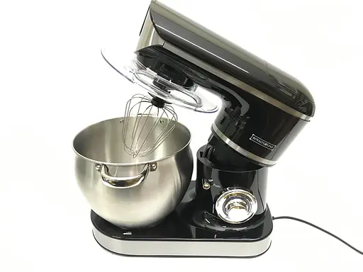 Кухонный комбайн тестомес блендер 3 в 1 Royalty Line RL-PKM-2200 Black - фото 3