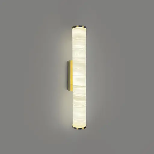 Стильне бра з імітацією каменю у корпусі 40х6х9 см Line F Арт. WSR1-60*400 - фото 6