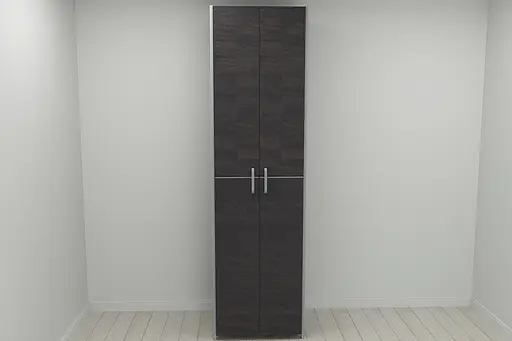 Шкаф Гардероб Уни секция 7 серии Конект Ferrum-decor 220x60x50см Серый металл ДСП Венге Магия 16 мм (FRD-104564) - фото 8