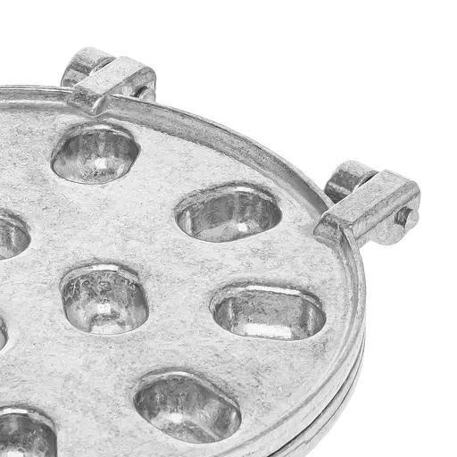 Орешница форма для выпечки орешков на 12 половинок орехов со съемными ручками, RS Серый 86539 - фото 9