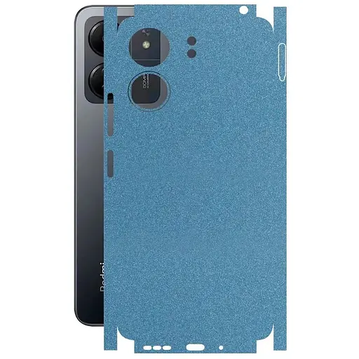 Захисна плівка StatusSKIN для Xiaomi Poco C65 Корпус Вініл Блакитна глянець - фото 1