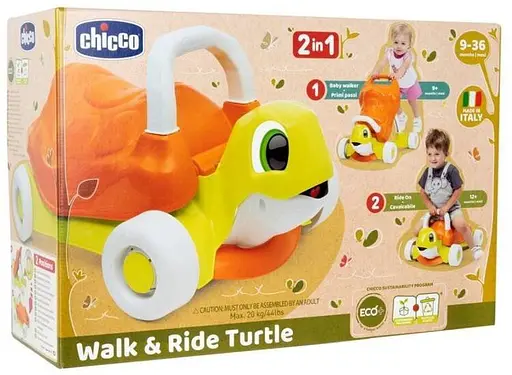 Игрушка-ходунки Chicco Eco+ Черепаха 2 в 1 (11081.00) - фото 10