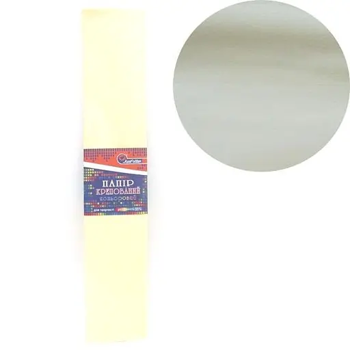 Бумага гофрированная KR55-MIX2 J.Otten 55% 20г/м2 (50см.х200см.) (4823322208376) Бежевый - фото 1