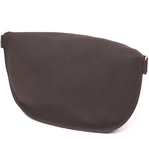 Шкіряна жіноча сумка бананка Shvigel 23х13х5 см sum0020168 - фото 2