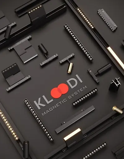 Магнітний трек накладний Kloodi KDMG-TRN 2M BK - фото 2