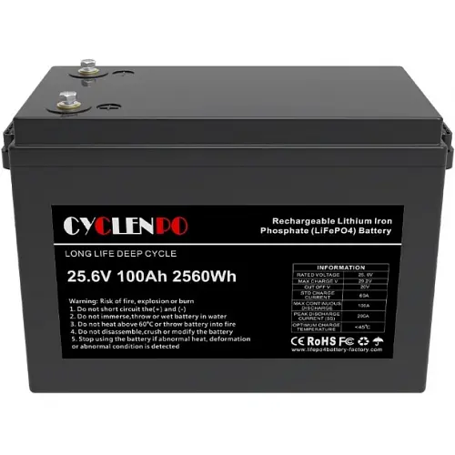 Аккумулятор Cyclen 25.6V 100AH LiFePo4 - фото 5