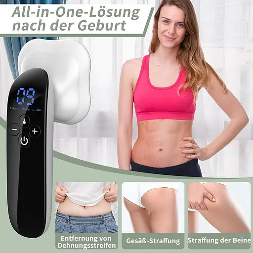 Беспроводной ручной массажер для удаления целлюлита 4 массажные головки Catalpa U - фото 3