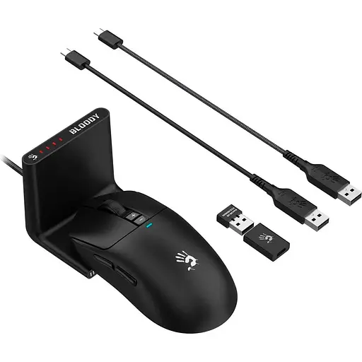 Миша Bloody R72 Pro Duo Wireless Black [132072] - фото 12