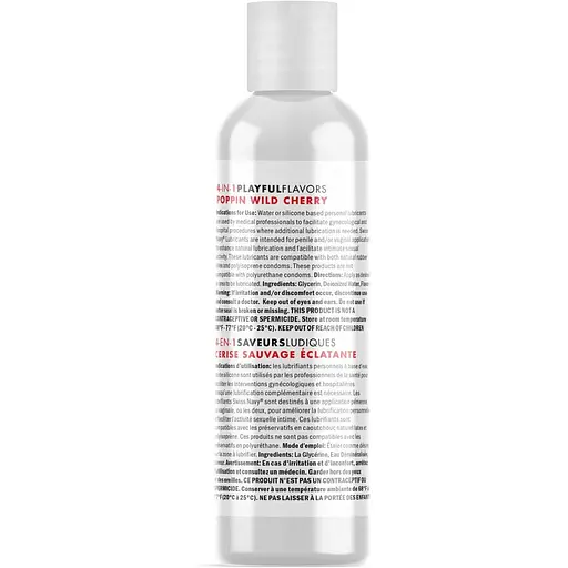Лубрикант на водній основі Swiss Navy 4 in 1 Poppin Wild Cherry 29.5 мл - фото 2
