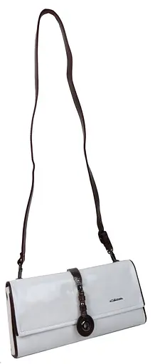 Женский кожаный клатч Giorgio Ferretti 31,5х15,5х4 см 000221785 - фото 6