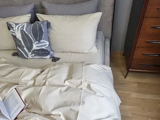 Комплект постельного белья бязь PREMIUM светлый бежевый - двухспальный - фото 2