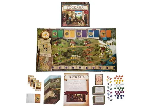Настольная игра Kilogames Виноделие: Тоскана. Основное издание (Viticulture Tuscany Essential Edition) (укр.) (KG-2260) - фото 9
