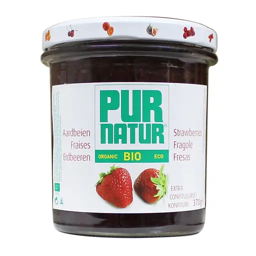 Джем полуничний Pur Natur 370 г