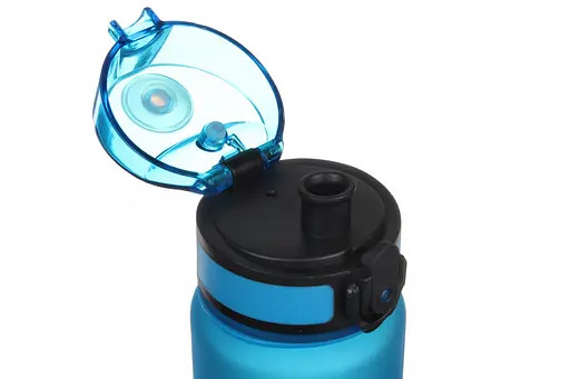 Пляшка для води спортивна Laprida Soft-touch 650 мл синя (67-3790) - фото 2