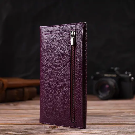 Жіночий шкіряний гаманець Canpellini 17.8х9х1 см acs0025578 - фото 7