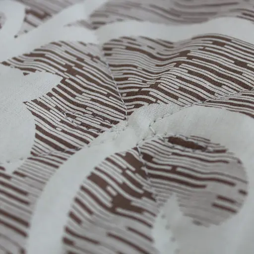 Покривало ТЕП Elegante Cotton Beige and White 220 x 240 см  та 2 наволочки 50 х 70 см (4-04578_32778) - фото 2