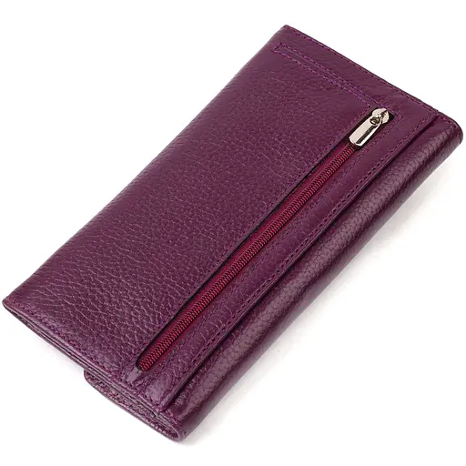 Жіночий шкіряний гаманець Canpellini 18х9х1 см acs0025550 - фото 2